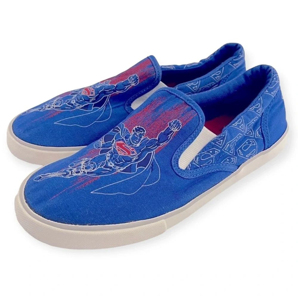 Gap Boys DC Comics Superman Loafers‎ Size 5